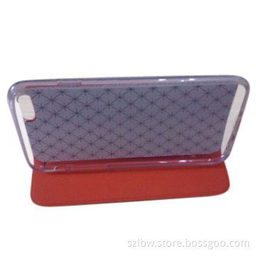 Newest design folio flip wallet case fit for iPhone 6, PU + TPU back cover